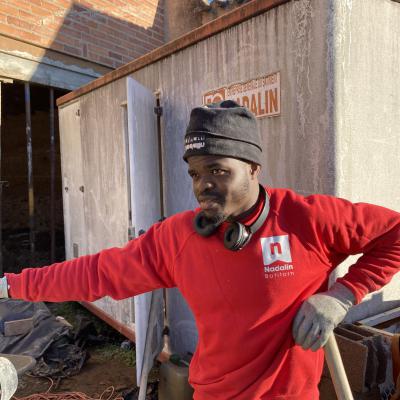 Mahamadou nouvel apprenti