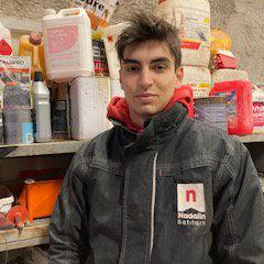 Paul apprenti BTS conduite de chantier